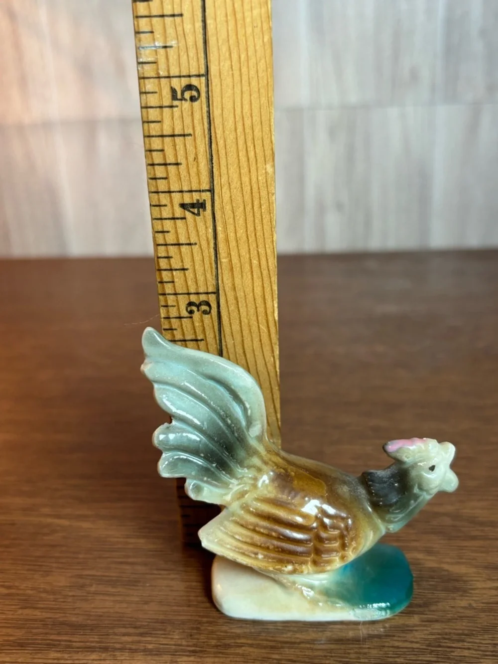 Rooster colorful ceramic